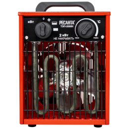 Тепловые пушки Ресанта ТЭП-2000Н 67/1/17 Тепловая электрическая пушка { 2000/1000 Вт, 220/230 В, 3.2 кг }